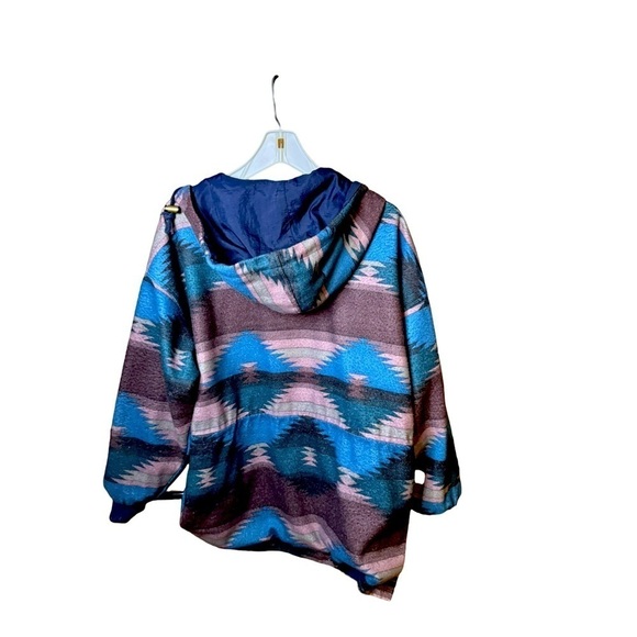 Vintage reversible southwest Aztec jacket - Picture 2 of 6